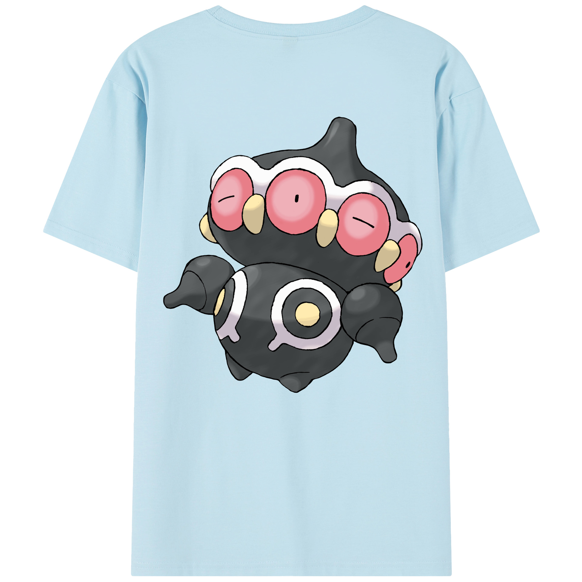 （画像用） ポケットモンスター Pokémon 綿100％半袖Tシャツ（背面プリント）